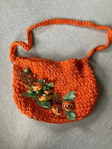 Handmade Woven Bag from Georgia_orange - Picture 1 of 2