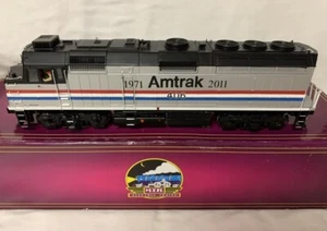 2-RAIL MTH PREMIER AMTRAK F40PH DIESEL ENGINE SCALE WHEEL 20-20256-2 O SCALE F40 - Picture 1 of 2