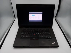 Lenovo ThinkPad W530 15" Laptop Intel i7-3740QM 8GB 128GB Linux Mint K1000M -RR - Picture 1 of 7