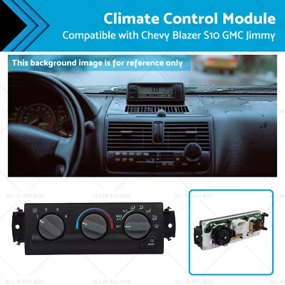 Módulo de control de clima adecuado para Chevy Blazer S10 GMC Jimmy 98-05 16250535 Foto 1 de 4