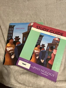 Exploring Psychology Study Guide AND Student Text By David G. Myers 7th Edition - Foto 1 di 3