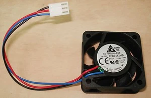Fan Delta AFB0412MB, 12VDC 0.13A 40x40x15 mm, with connector #M2642 QL - Picture 1 of 2