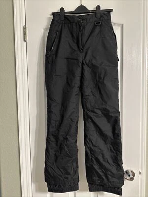 Pantalones de nieve Sport Essentials adultos negros nailon snowboard esquí mujer talla M Foto 1 de 3