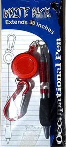 New Write Black Extends 30 Inches Occupational Pen -Black/Red - Picture 1 of 4