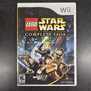 LEGO Star Wars: The Complete Saga (Nintendo Wii, 2007) ¡Probado con manual! - Imagen 1 de 5