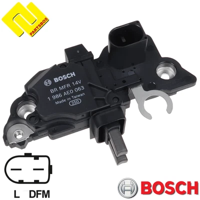 BOSCH 1986AE0063 Alternator Voltage Regulator 14v ,F00MA45209 ,F00M145355 ,F00M - Image 1 of 2