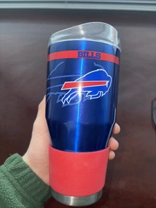 Vintage Buffalo Bills Twist Tumbler Stainless Steel 24oz NFL - Picture 1 of 4