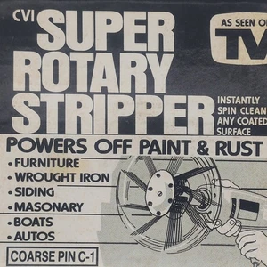 Vintage CVI Super Rotary Stripper Coarse Pin C-1 mit Box & Anleitung - Bild 1 von 8