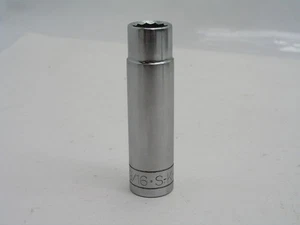 9/16" 1/2" Drive 12pt Deep Socket, SK 40118 Large Logo - Picture 1 of 2