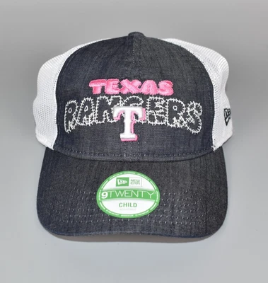 Texas Rangers New Era 9TWENTY CHILD Youth Strapback Cap Hat - Image 1 of 4