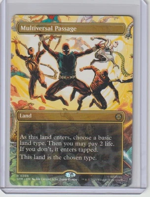 MTG Marvel Spider-Man - Multiversal Passage #206 Borderless Regular - Image 1 of 2