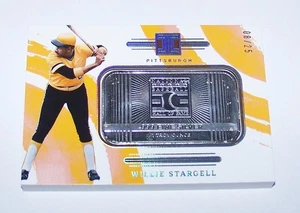 WILLIE STARGELL #21 - 2024 Panini Impeccable 1oz .999 Silver Bar HOF /25 Pirates - Picture 1 of 4