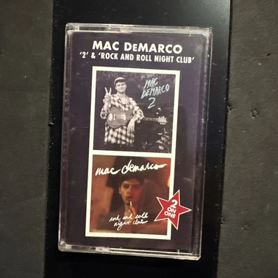 Mac Demarco ‎– 2 &Rock And Roll Night Club - Rare CASSETTE TAPE - Indie Rock - Image 1 of 3