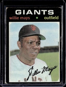 1971 Topps #600 Willie Mays Semi High Number SP San Francisco Giants (HOF) VG - Picture 1 of 1