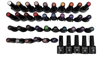 Anicco Pack de 41 pcs Vernis Semi Permanent couleurs + Top coat + Base Gel /EBPC - Photo 1/3