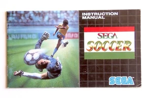 Notice SEGA SOCCER Sega Mega Drive (1) - Imagen 1 de 2