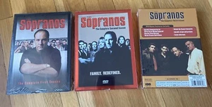 New Sealed THE SOPRANOS Complete Seasons 1-2-3 DVD - Picture 1 of 8
