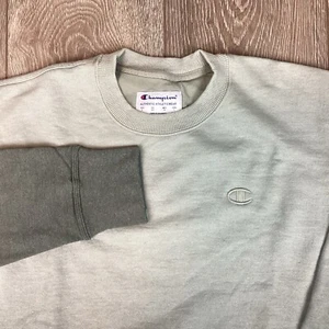 CHAMPION POWER BLEND CREWNECK PULLOVER MIDWEIGHT SWEATSHIRT MEN S CHARCOAL GRAY - Picture 1 of 9
