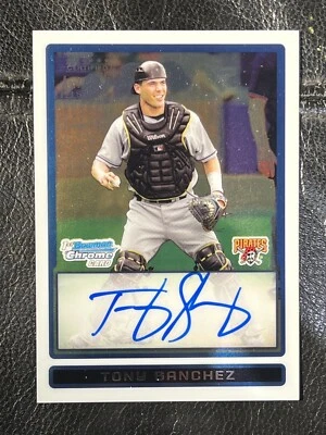 TONY SANCHEZ 2009 Bowman Chrome Auto 1st - Image 1 of 2