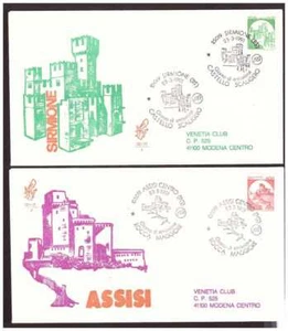 Fdc Venetia Club 1991 - Castelli Viaggiate - Picture 1 of 1