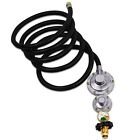Azdele Upgraded Two Stage Propane Regulator With 10Ft Hose And Gauge, Standar...