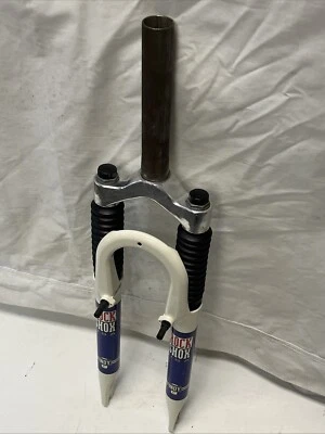 Rockshox Indy C WHITE 26" Rim Brake QR 1 1/8 Steerer MTB Suspension Fork - Image 1 of 4