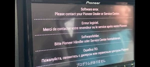 PIONEER AVH-4000NEX SOFTWARE ERROR BOOTLOOP FIX-SD Card. GENUINE OEM ORIGINAL - Picture 1 of 2