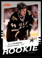 2008-09 Upper Deck Victory B.J. Crombeen RC #230
