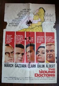 1961 Ronald Reagan film Young Doctors In Love Original Movie Poster Dick Clark - - Picture 1 of 1