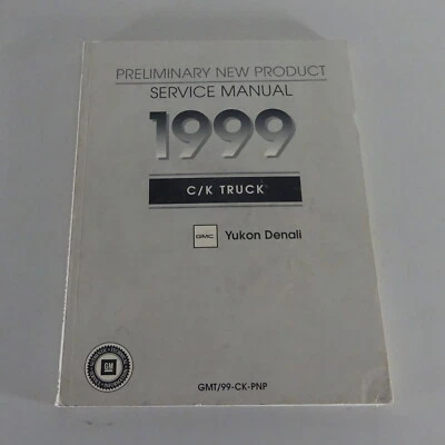 Manual De Taller Suplemento GMC YUKON DENALI Camión De 1999 - Imagen 1 de 4