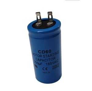 AVVIAMENTO MOTORE CD60 Condensatore 165VAC 250uF, 165 VAC 250MFD 50/60Hz UL Cap - Foto 1 di 5