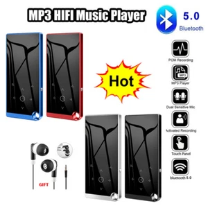 Reproductor de MP3 Bluetooth con pantalla táctil de 2,4" sin pérdidas Radio FM Libro electrónico Grabadora de voz - Imagen 1 de 17
