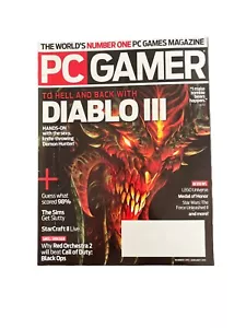JANUARY 2011 #209 PC GAMER Vintage Computer video game magazine - DIABLO III - Picture 1 of 4
