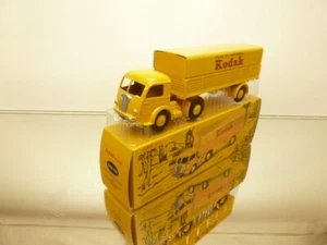 DAN-TOYS 025 PANHARD TRUCK REMORQUE KODAK- YELLOW DINKY SCALE - VERY GOOD IN BOX - Imagen 1 de 7