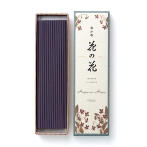 HANA-NO-HANA Violet 40 incense stick 30007 Nipponkodo JAPAN - Picture 1 of 3