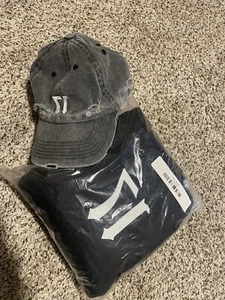 XXXTENTACION“17”Large Black Hoodie Authentic,StillInOriginal Plastic.ReadDescrip - Picture 1 of 5