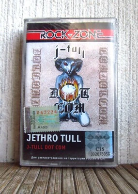 Jethro Tull ‎– J-Tull Dot Com - Cassete UKR License ! NEW SEALED ! - Image 1 of 3