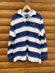 Polo Ralph Lauren Vintage Rayas Rugby Polo - Imagen 1 de 5