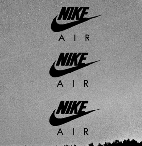 ✂️ 3" breiter Nike AIR Bügelbild 🧵 - kostenloser US-Versand 📦 - Bild 1 von 1