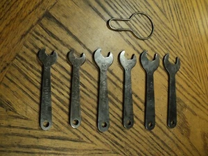 Vintage Premax 6 Piece Wrench Tool 5/8", 9/16", 1/2", 7/16", 3/8" & 5/16" USA - Picture 1 of 11