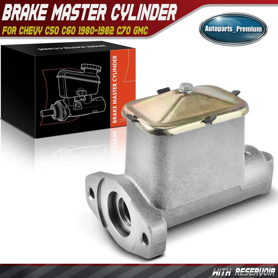 Brake Master Cylinder w/ Reservoir for Chevrolet C50 C60 1980-1982 C70 GMC C7000 - Image 1 of 4