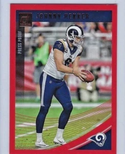 2018 Donruss Football Red "Press Proof" Inserts Complete your Set (18 DFRed 1) - Picture 1 of 18