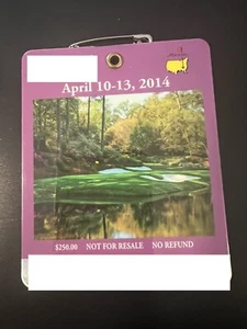 2014 Masters Badge Bubba Watson Champion - Picture 1 of 1