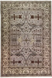 Handmade Oversized Oushak Rug Floral Oriental Carpet Palatial Decor 12X18 ft - Picture 1 of 22