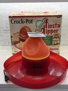 Rival Crock Pot Fiesta Dipper NF100 2006 Wärmer Sombrero Party Tablett Salsa Chips - Bild 1 von 7