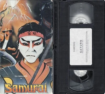 Spaghetti Western Comedy on VHS SAMURAI, aka THE WHITE THE YELLOW AND THE BLACK Foto 1 de 2