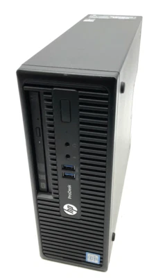 HP ProDesk 400 G3 SFF  I3-6100 3.70 GHZ 4 GB RAM 128GB SSD No OS - Image 1 of 2