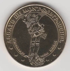 A 2011 TOKEN MEDAILLE MONNAIE DE PARIS -- 50 170 N°5 ARCHANGE SAINT-MICHEL - Imagen 1 de 2