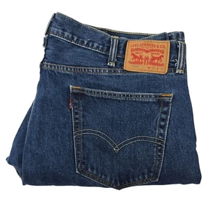 Levis 505 Jeans Size 42X32 Men's Straight Leg Denim - Picture 1 of 7