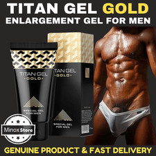 New GOLD TITAN-GEL Powerful Penis Enlarger Lubricant for Men Enhancement Maxsize